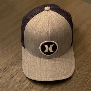 Hurley baseball cap. New! Black and grey. Adjustable back.